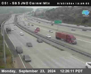 SB 5 at Carmel Mountain Rd.