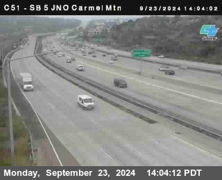 SB 5 at Carmel Mountain Rd.