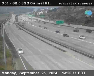 SB 5 at Carmel Mountain Rd.