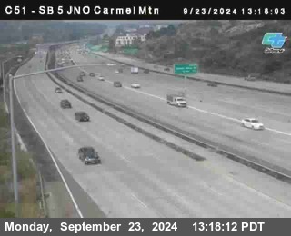 SB 5 at Carmel Mountain Rd.