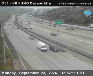 SB 5 at Carmel Mountain Rd.