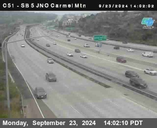 SB 5 at Carmel Mountain Rd.