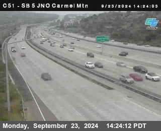 SB 5 at Carmel Mountain Rd.