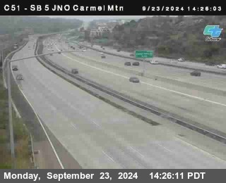 SB 5 at Carmel Mountain Rd.