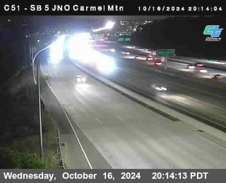 SB 5 at Carmel Mountain Rd.