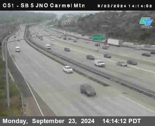 SB 5 at Carmel Mountain Rd.