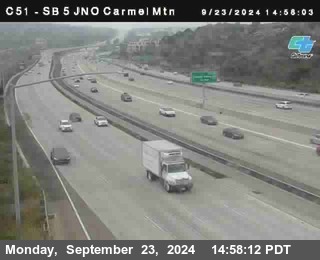 SB 5 at Carmel Mountain Rd.