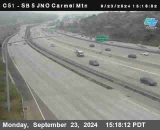 SB 5 at Carmel Mountain Rd.