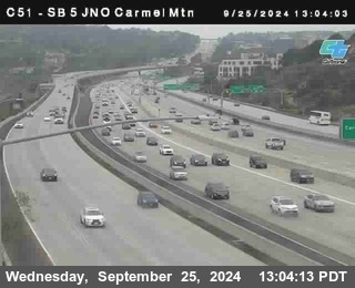 SB 5 at Carmel Mountain Rd.