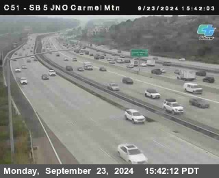 SB 5 at Carmel Mountain Rd.