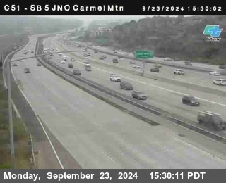 SB 5 at Carmel Mountain Rd.