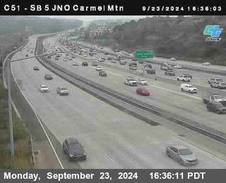 SB 5 at Carmel Mountain Rd.