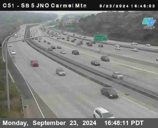 SB 5 at Carmel Mountain Rd.