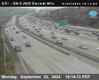 SB 5 at Carmel Mountain Rd.