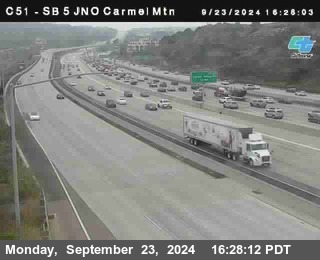 SB 5 at Carmel Mountain Rd.