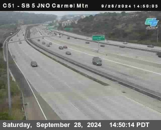 SB 5 at Carmel Mountain Rd.