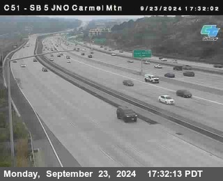 SB 5 at Carmel Mountain Rd.