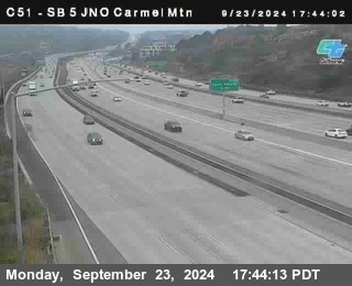 SB 5 at Carmel Mountain Rd.