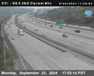 SB 5 at Carmel Mountain Rd.