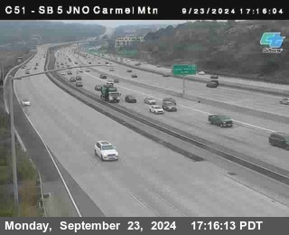 SB 5 at Carmel Mountain Rd.