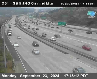 SB 5 at Carmel Mountain Rd.