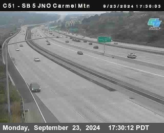 SB 5 at Carmel Mountain Rd.