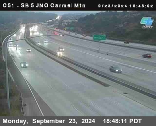 SB 5 at Carmel Mountain Rd.