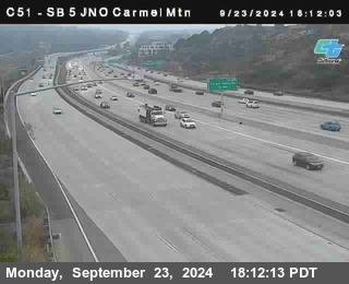 SB 5 at Carmel Mountain Rd.