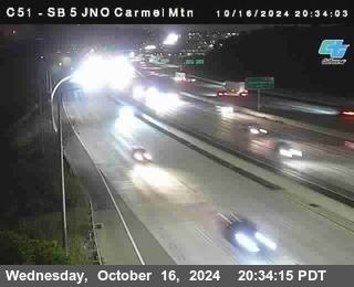 SB 5 at Carmel Mountain Rd.