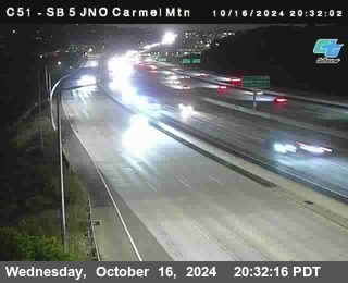 SB 5 at Carmel Mountain Rd.