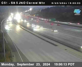 SB 5 at Carmel Mountain Rd.