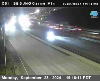 SB 5 at Carmel Mountain Rd.