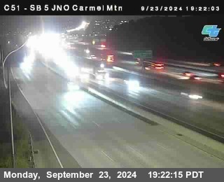 SB 5 at Carmel Mountain Rd.