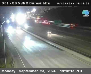 SB 5 at Carmel Mountain Rd.