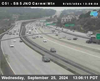 SB 5 at Carmel Mountain Rd.