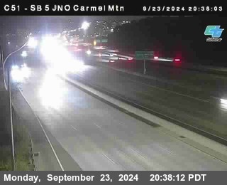 SB 5 at Carmel Mountain Rd.