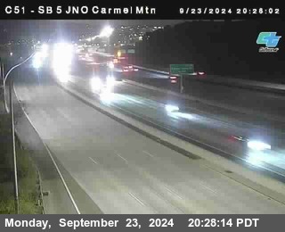 SB 5 at Carmel Mountain Rd.