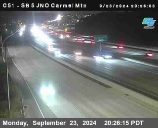 SB 5 at Carmel Mountain Rd.