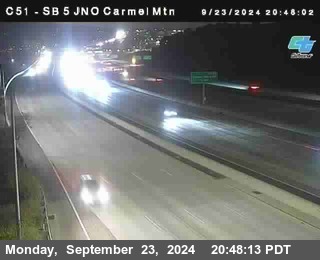 SB 5 at Carmel Mountain Rd.