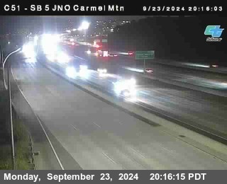 SB 5 at Carmel Mountain Rd.