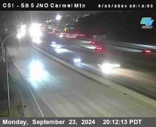 SB 5 at Carmel Mountain Rd.