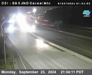 SB 5 at Carmel Mountain Rd.