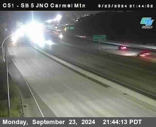 SB 5 at Carmel Mountain Rd.