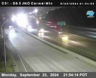 SB 5 at Carmel Mountain Rd.