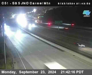 SB 5 at Carmel Mountain Rd.