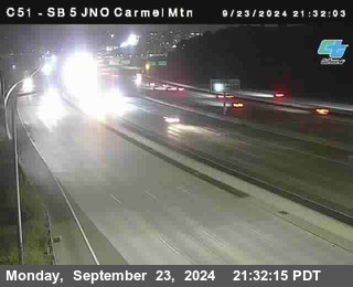 SB 5 at Carmel Mountain Rd.