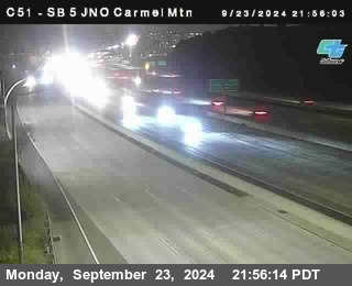 SB 5 at Carmel Mountain Rd.