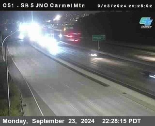 SB 5 at Carmel Mountain Rd.