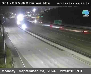 SB 5 at Carmel Mountain Rd.