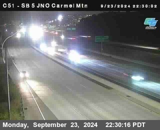 SB 5 at Carmel Mountain Rd.